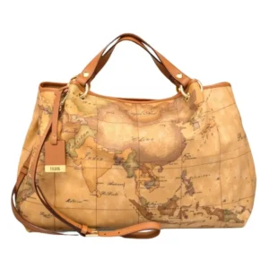 alviero martini prima classe borsa grande a mano in tessuto geo classic