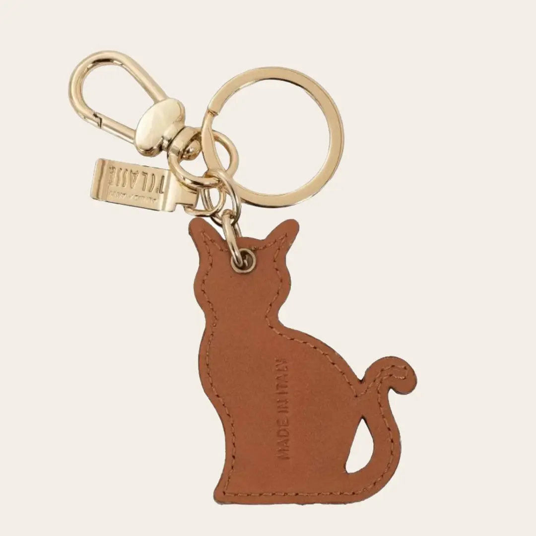 Alviero Martini Prima Classe - Portachiavi Charm Gatto