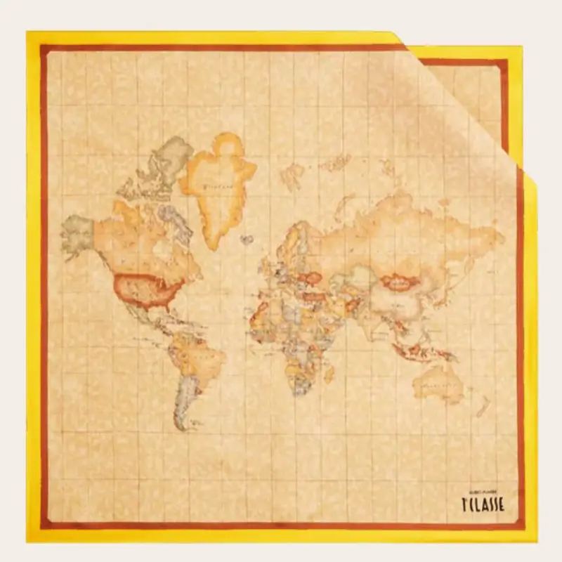 Alviero Martini Foulard Geo Classic in Seta