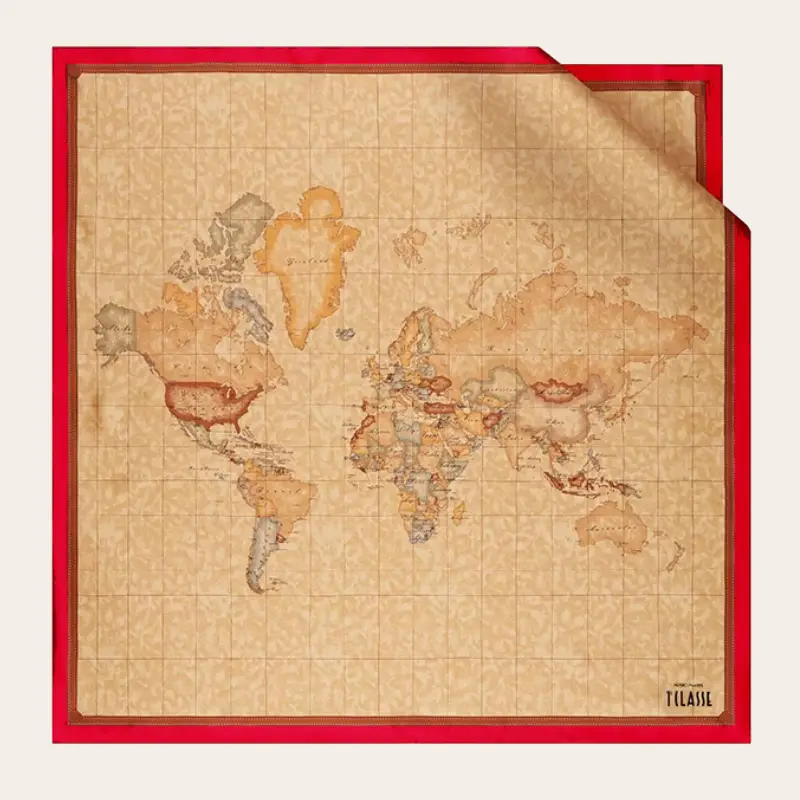 Alviero Martini Foulard Geo Classic in Seta